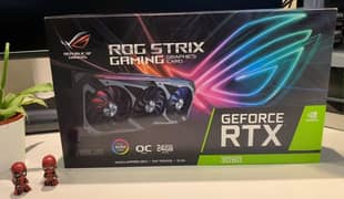 Asus Rog strix Rtx 3090 24gb lush condition