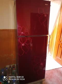 Orient Red Glass Fridge