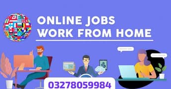 Part time & Online work available for Male/female/student  Required