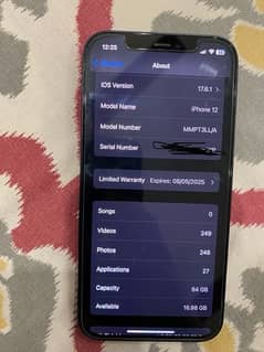 iPhone 12 factory unlock 10/10 condition