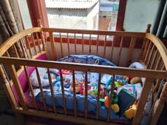 Wooden Baby Cot