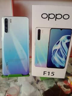 oppo F15 (8/256) Ram full new with box and charger lush condition