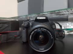 Canon 600D with 2 lense