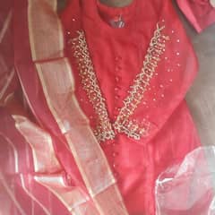 Red Frock Fancy (wedding, party wear)