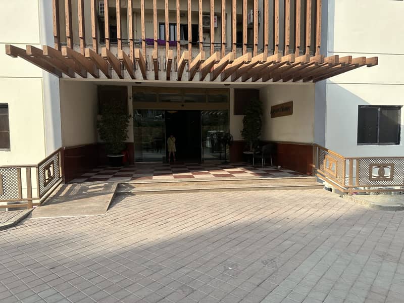 1410 sq ft 2 bed furnished apartment Lignum Tower DHA 2 Islamabad for rent 1