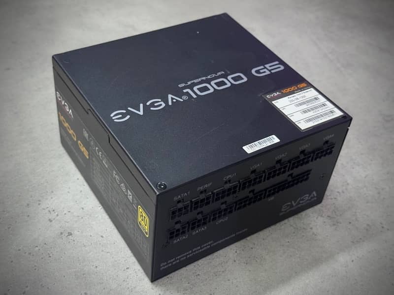 EVGA SuperNOVA 1000 G5, 80 Plus Gold 1000W, Fully Modular, Eco Mode 2