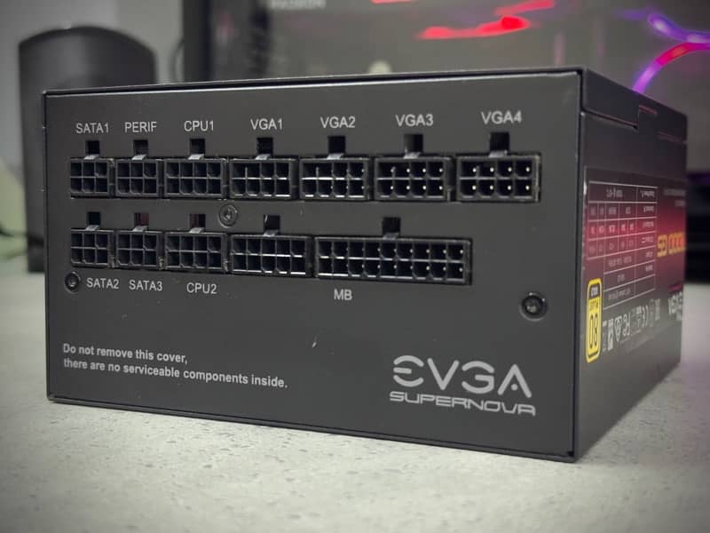 EVGA SuperNOVA 1000 G5, 80 Plus Gold 1000W, Fully Modular, Eco Mode 3