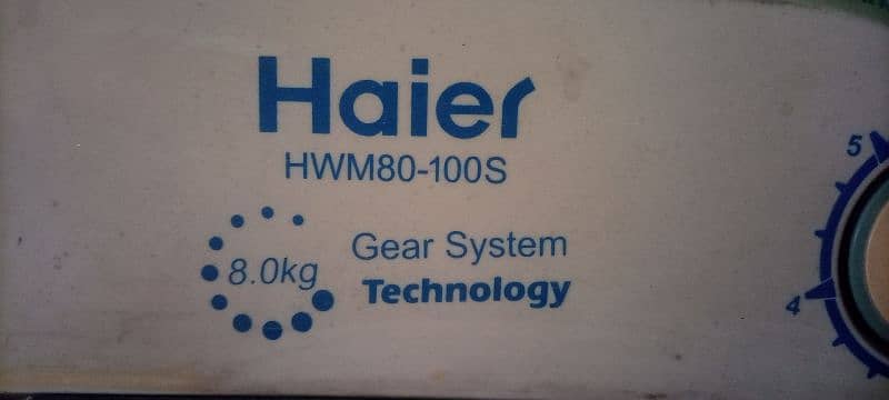 Haier HWM 80-100S 5