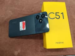 Realme C51 (4/64) 5000 mah battery 33 watt fast charger