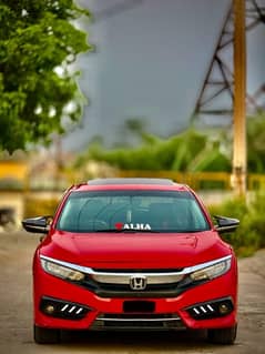 Honda Civic X 2016 model full option with sunroof finl price (urgent)