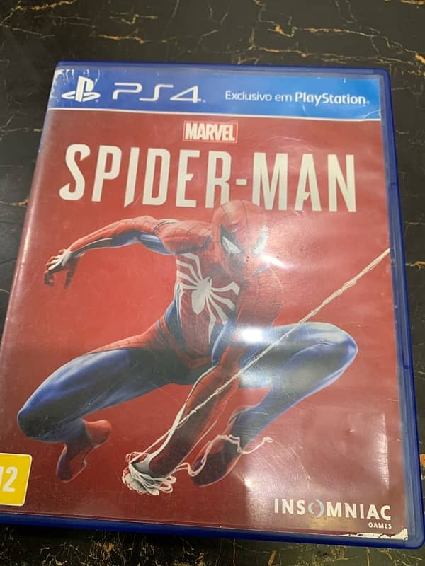 Spider Man for playstation 4 0