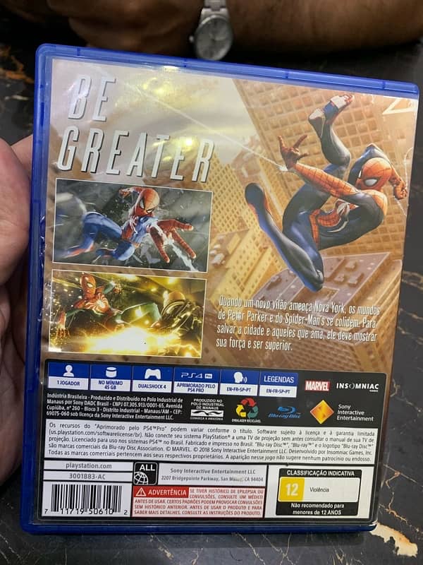 Spider Man for playstation 4 3