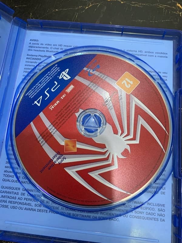 Spider Man for playstation 4 4