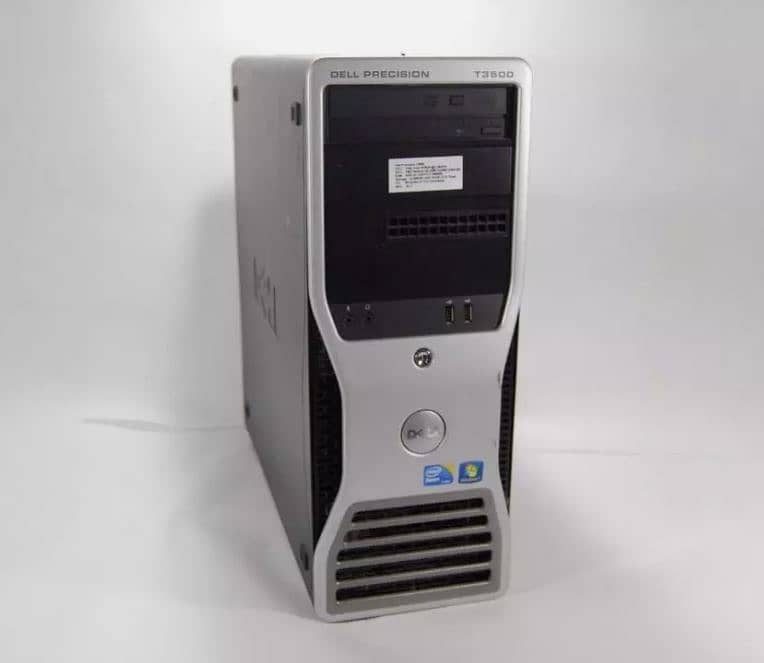 DELL T3500 Intel Xeon CPU - W3530@2.80GHz 4 Core Threads s 8 0