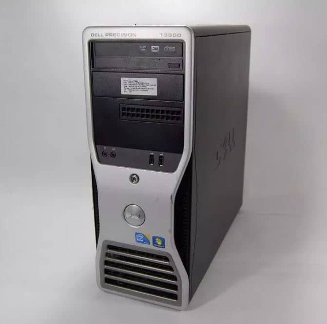 DELL T3500 Intel Xeon CPU - W3530@2.80GHz 4 Core Threads s 8 1