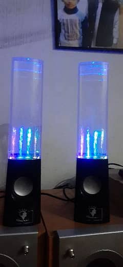 musical speakers fluid filled