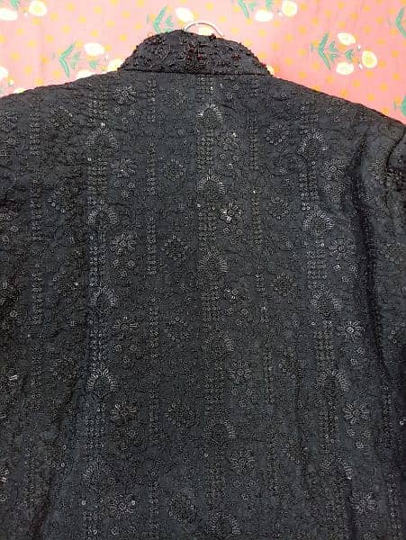 Black Groom Sherwani 7