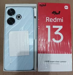 Redmi 13 8.128 just box open full warranty