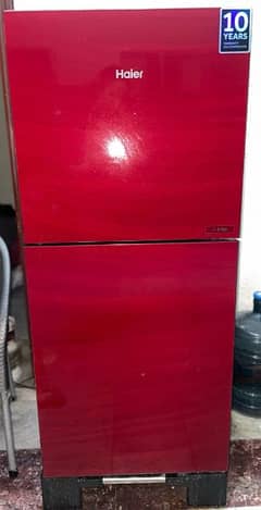 Haier medium Fridge with stabilizer and stand