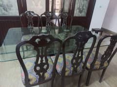 Pure sheesham wood chinioti style Dining table