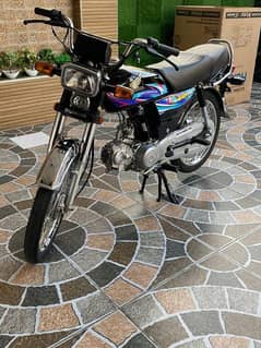 Honda CD 70 2024 model 10/10