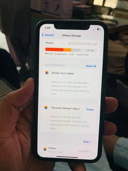 iPHONE 11 non PTA BLACK 8.5/10 4