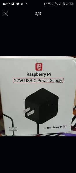 Raspberry Pi 5 8gb full kit (Pi board+Adopter+128gb card+Case+Coolfan) 2