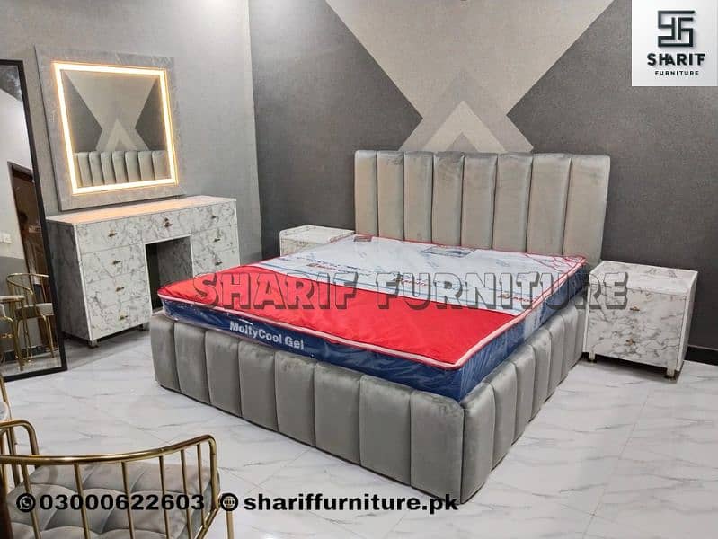 Poshish bed\Bed set\double bed\king size bed\single bed 2