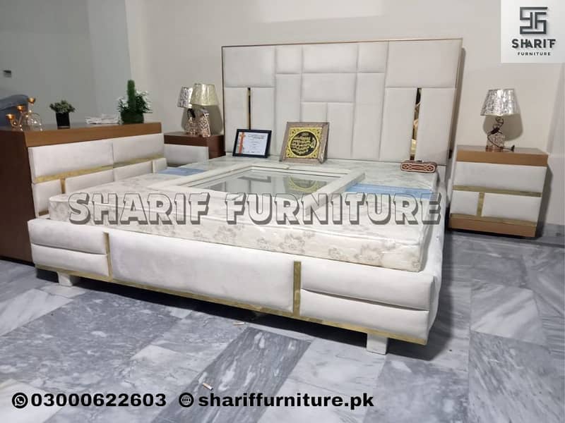 Poshish bed\Bed set\double bed\king size bed\single bed 9