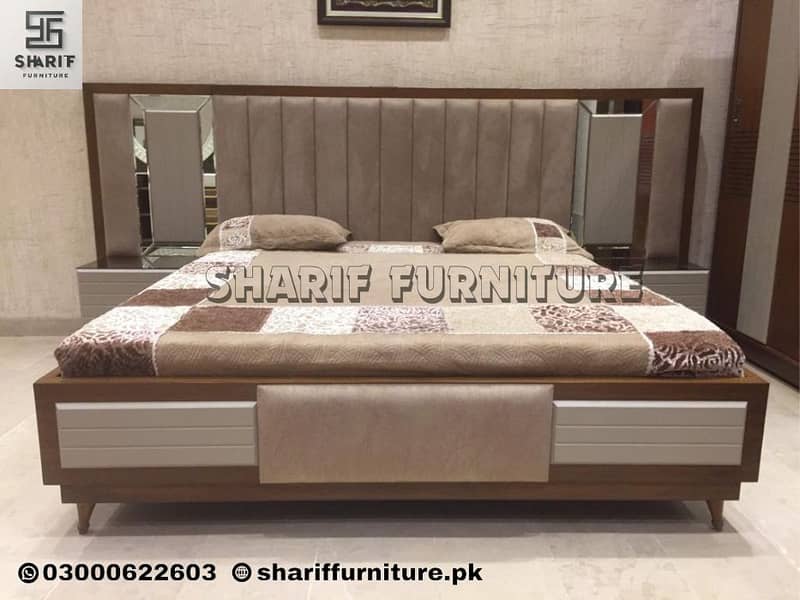 Poshish bed\Bed set\double bed\king size bed\single bed 13