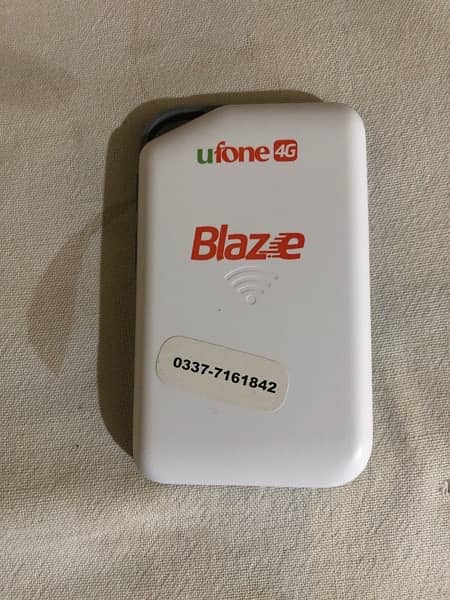 blaze new ufone device 1