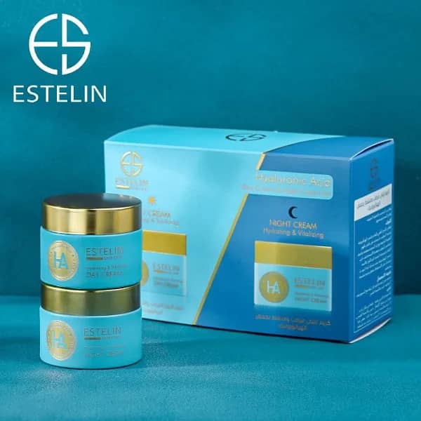 Estelin Hyaluronic Acid Hydrating & Vitalizing Day/Night cream set 0