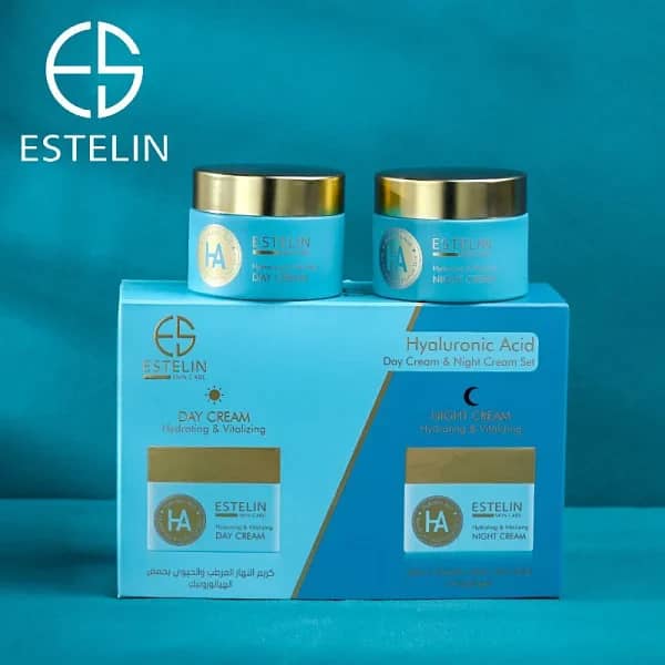 Estelin Hyaluronic Acid Hydrating & Vitalizing Day/Night cream set 1