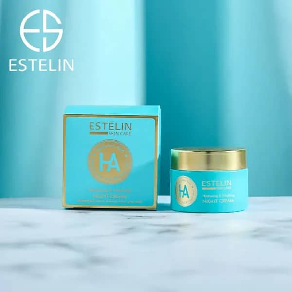 Estelin Hyaluronic Acid Hydrating & Vitalizing Day/Night cream set 3