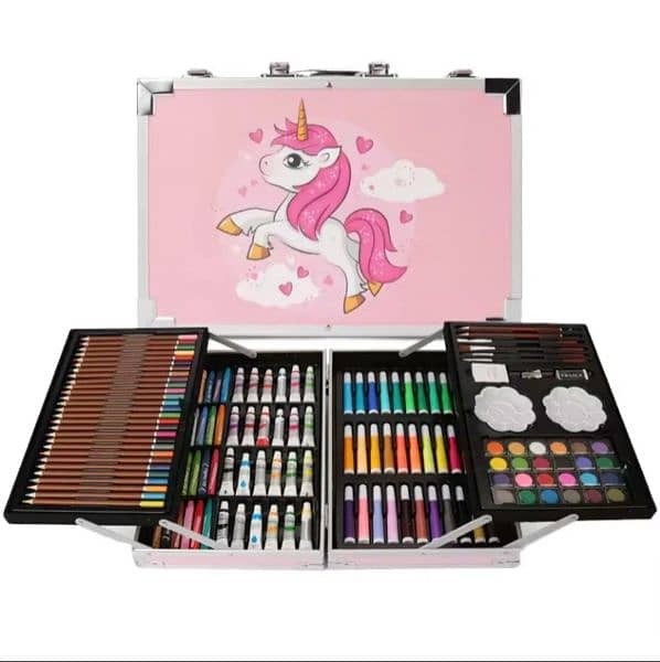 145 pcs Art Set Colour kit suitcase 2