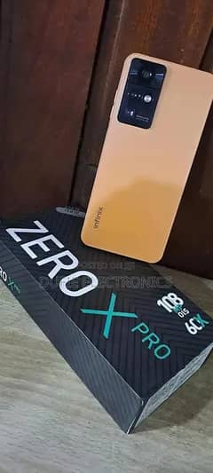 Infinix zero x pro box charger 9.5 by 10 condition pack set