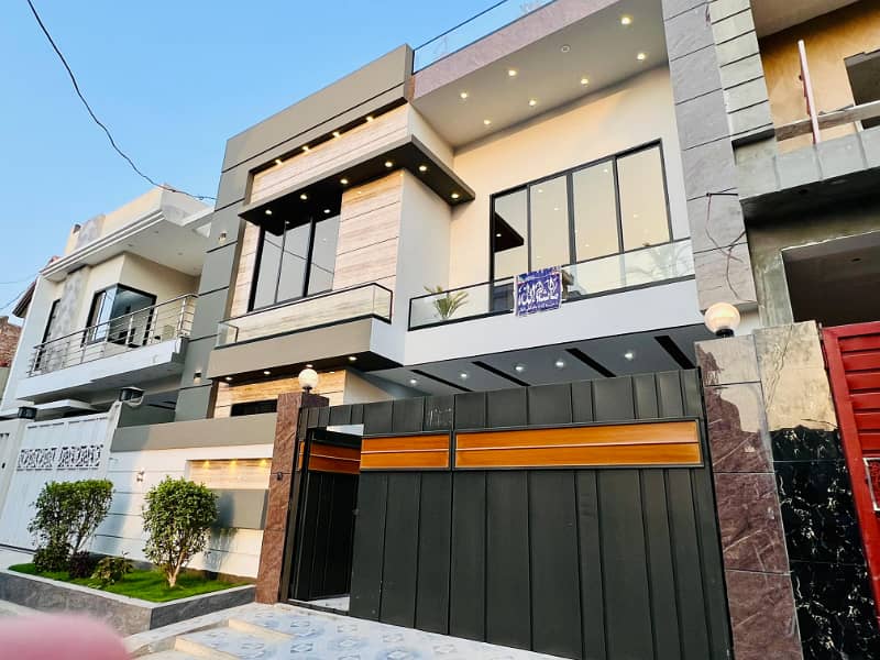 7.7 Marla Luxury Double Heighted House For Sale Located At Warsak Road Sufyan Garden Peshawar 1