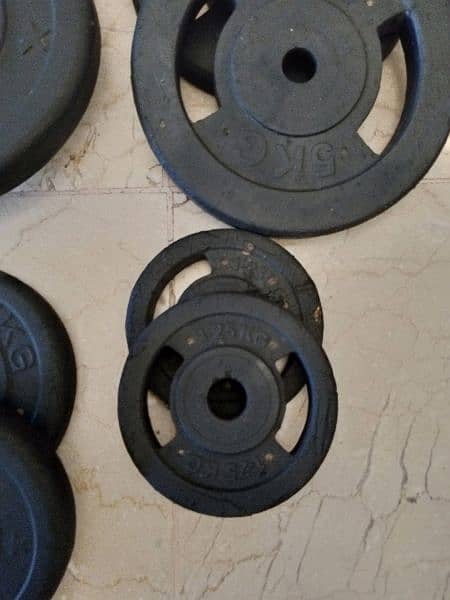 Imported Rubber Coated weight Plates for Sale 2