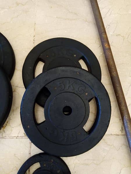 Imported Rubber Coated weight Plates for Sale 3