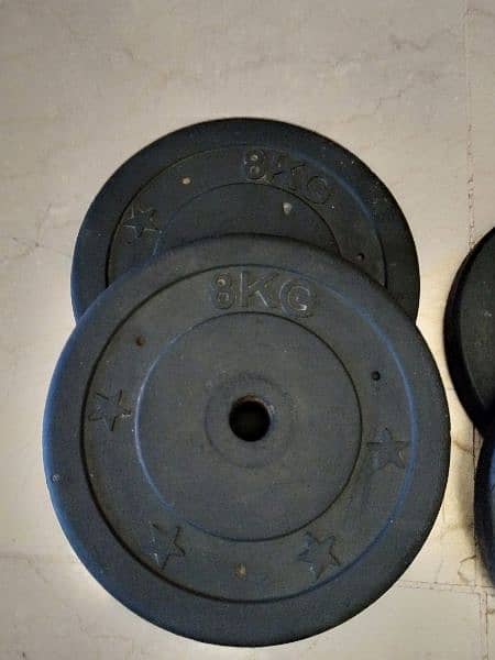 Imported Rubber Coated weight Plates for Sale 4