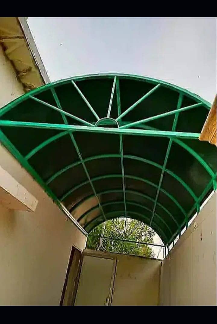 fiberglass shed\car parking shade\car shed\Fiber Shades\Tensile Shade 2