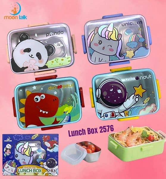 Stainless steel lunch box For kids 1