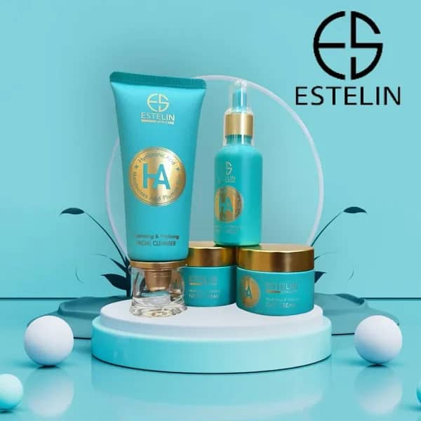 Estelin Hyaluronic Acid Hydrating & Vitalizing Skin Care Set – 4 Pcs 1