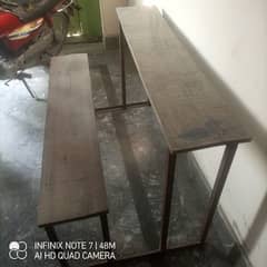 school bench