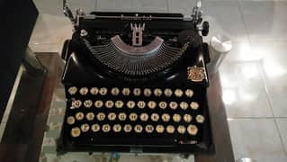 antique typewriter of imperial company made in England