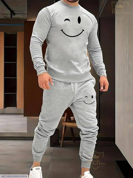 2 PCs Men's sweet's shirt Tracksuit (delivery in all pak) 2