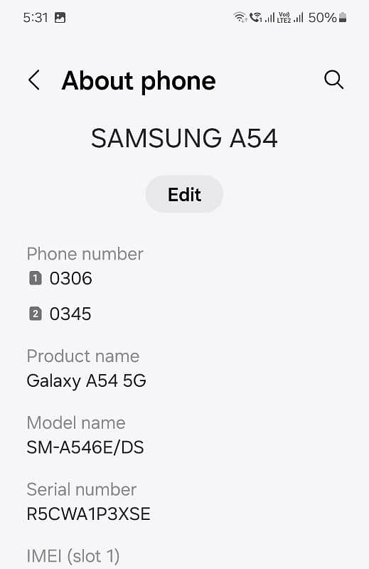 SAMSUNG A54 1