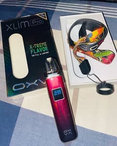 oxva xlim pro with lanyard and box