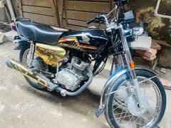 honda cg 125s gold 0