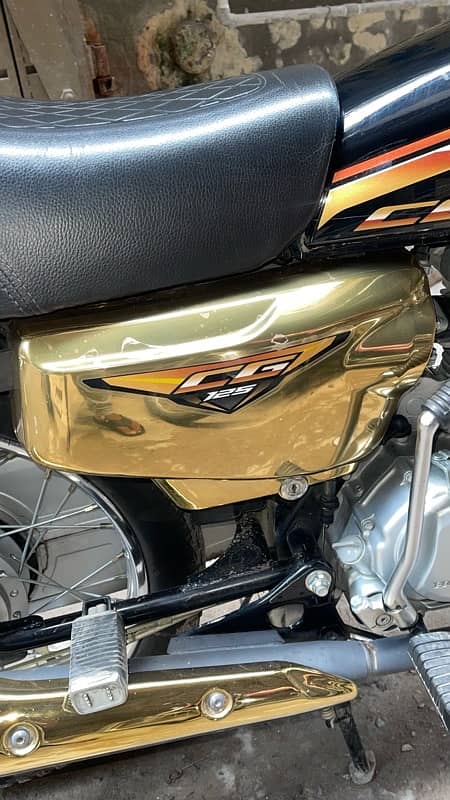 honda cg 125s gold 3